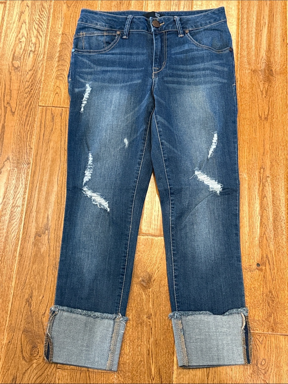 1822 Denim Taylor cropped jeans